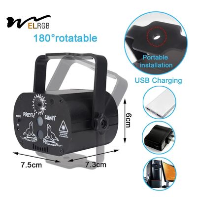 532nm 650nm Laser Party Lights IP44 Professional Dj Laser Lights