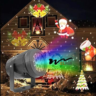 IP44 5000K Christmas Laser Projector 16 Pictures Christmas Projector Lights