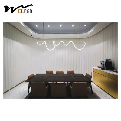 7000lm Restaurant Led Strip Chandelier Led Rope Chandelier 110~240V