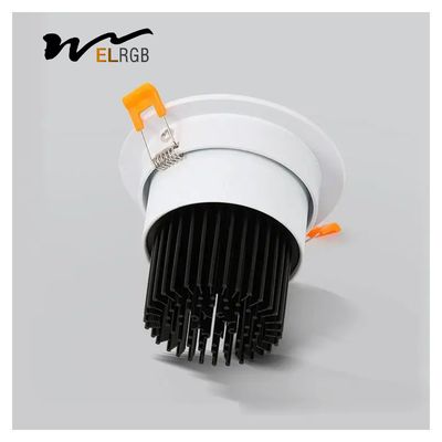 5w 7w 9w 12w Recessed Cob Spotlight Indoor Work Light Adjustable Brightness