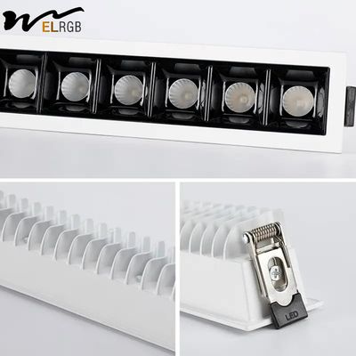 IP55 Ceiling Recessed Led Strip Lighting 7W 10W 2700K-3000K Warm White