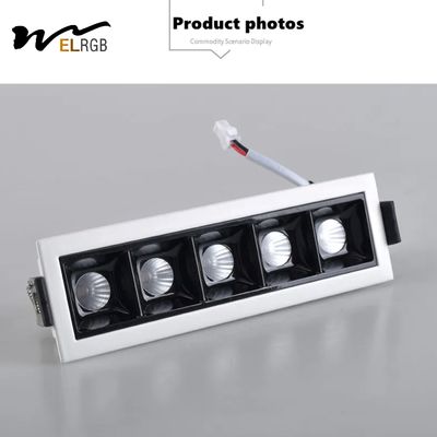 IP55 Ceiling Recessed Led Strip Lighting 7W 10W 2700K-3000K Warm White