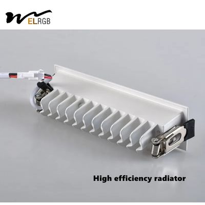 IP55 Ceiling Recessed Led Strip Lighting 7W 10W 2700K-3000K Warm White