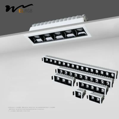 IP55 Ceiling Recessed Led Strip Lighting 7W 10W 2700K-3000K Warm White
