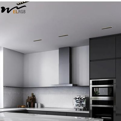 IP55 Ceiling Recessed Led Strip Lighting 7W 10W 2700K-3000K Warm White