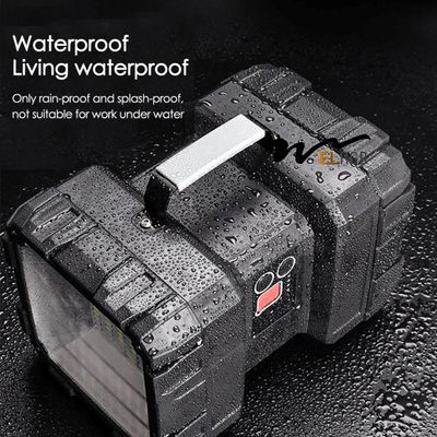 40W Multi Function Portable Searchlight IP55 High Powered Handheld Spotlight