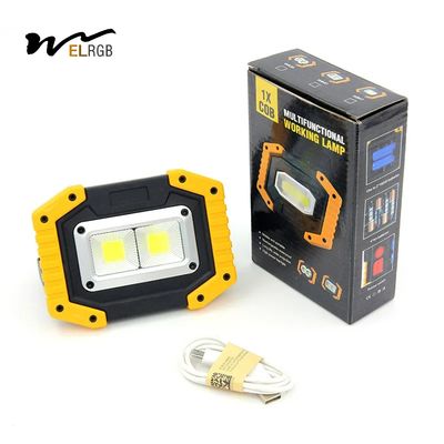 30W 1500LM Rechargeable Portable Flood Light Outdoor Working Light For Camping