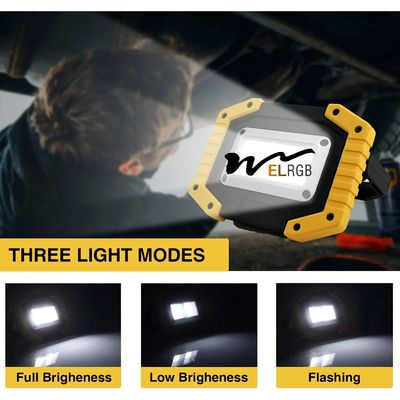 30W 1500LM Rechargeable Portable Flood Light Outdoor Working Light For Camping