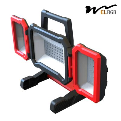 3000LM Folding Outdoor Working Light IP54 Portable Flood Light Rechargeable
