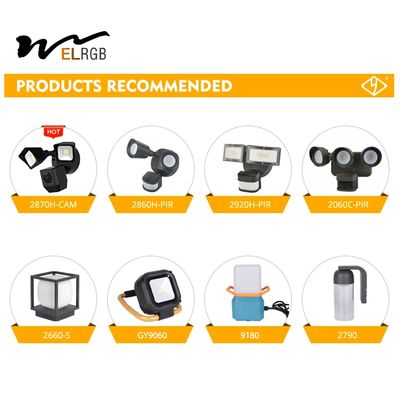 3000LM Folding Outdoor Working Light IP54 Portable Flood Light Rechargeable