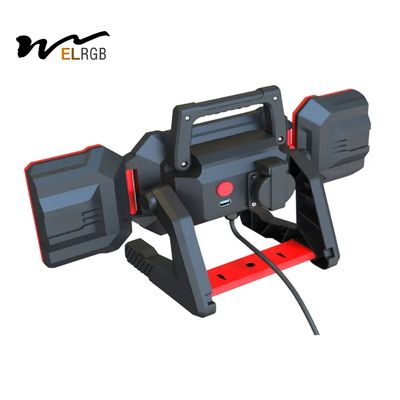 3000LM Folding Outdoor Working Light IP54 Portable Flood Light Rechargeable