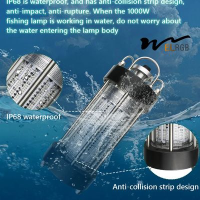 200W 1000W Submersible Fishing Light Outdoor Working Light AC220V