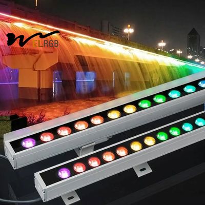 Dmx512 Architectural Wall Wash Lights Outdoor Working Light DC12V 36W RGB
