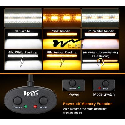 240W Light Bars 4x4 Vehicle LED Work Lights 22