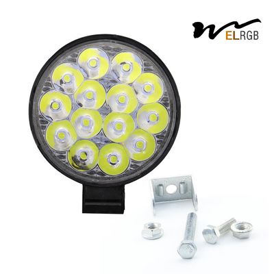 4X4 Offroad Headlight 14SMD 12V-80V Double Color Truck Spotlights