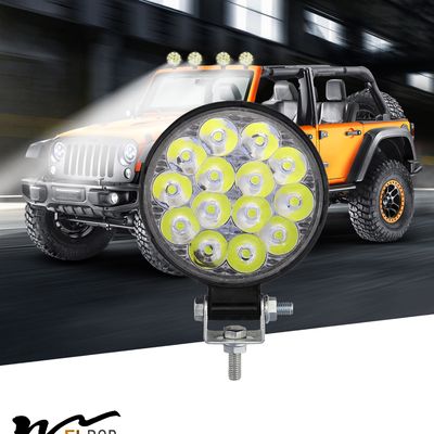 4X4 Offroad Headlight 14SMD 12V-80V Double Color Truck Spotlights