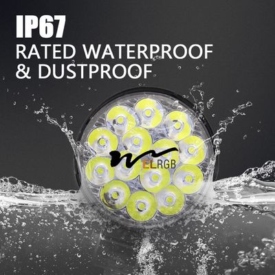 4X4 Offroad Headlight 14SMD 12V-80V Double Color Truck Spotlights