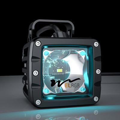 30W RGB Led Pod Work Light Vehicle LED Work Lights 5000K-5700K