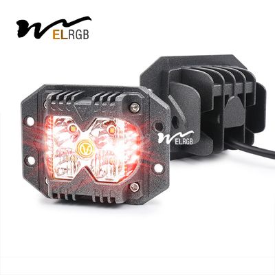 3500LM Cube Side Shooter Led Pods Vehicle LED Work Lights 12V 6500K