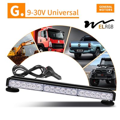 6LED Work Truck Strobe Lights 30cm-119cm Daytime Running Lights Flashing 2 Sides