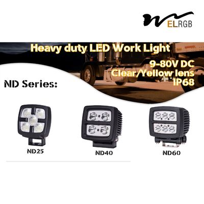 ND50 50W LEd Truck Work Light 9V-80V DC HEAVY DUTY Car Accessories