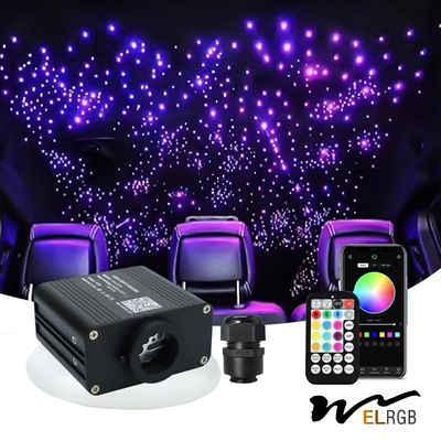 RGBW 16W Fiber Optic Ceiling Lights Star Kit Twinkle 12v Car Roof Star Light