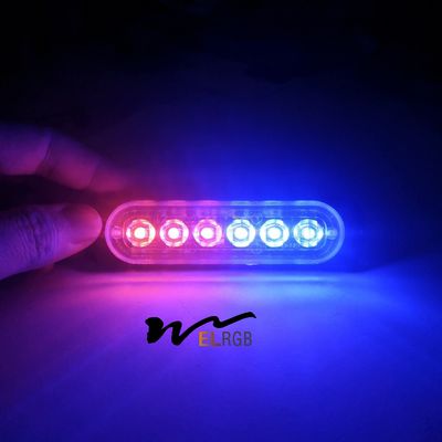6LED Car Side Marker Lights Trucks Strobe Lamp LED Flasher Warning Lights