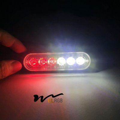 6LED Car Side Marker Lights Trucks Strobe Lamp LED Flasher Warning Lights