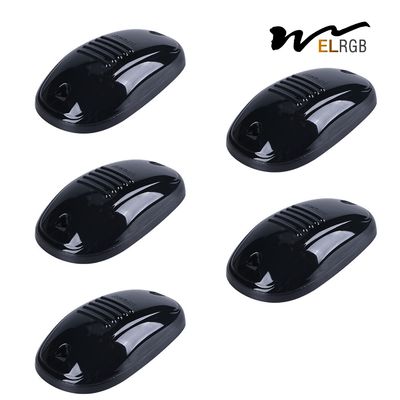 Amber Led Roof Marker Lights 5Pcs Smoke Lens Ford 1999-2016 F150 F250