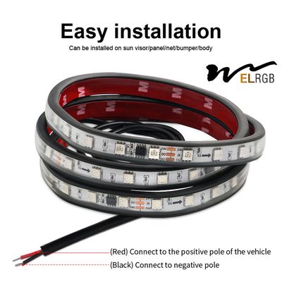 DC24V RGB Truck Led Strip Vehicle LED Work Lights Emergency Vehicle Led Strip Lights
