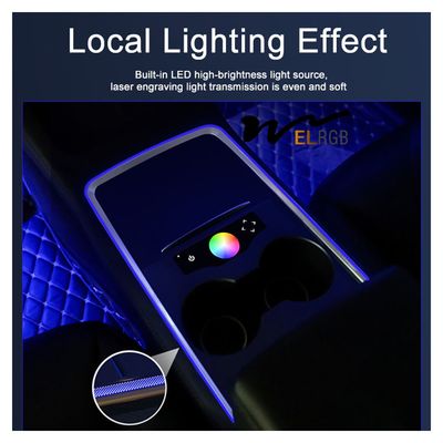 128 Colors Car Ambient Lighting Kit Tesla Model 3 Ambient Lighting 12V