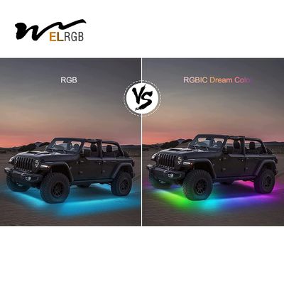 Dreamcolor Underbody Led Light Strips Vehicle LED Work Lights IP67 Waterproof