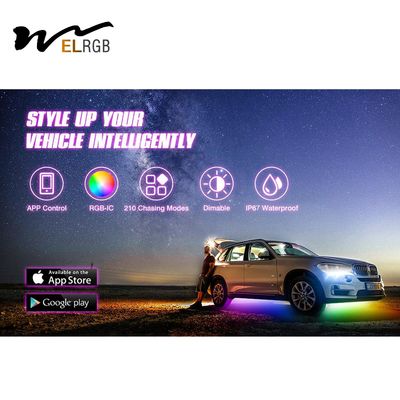 Dreamcolor Underbody Led Light Strips Vehicle LED Work Lights IP67 Waterproof