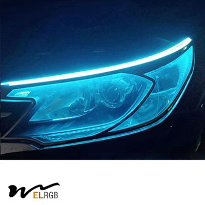 30cm 45cm 60cm Car Daytime Running Light LED DRL Strip IP65