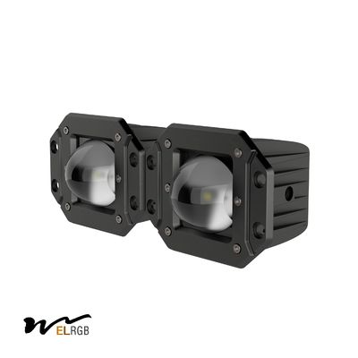 U7 12V 10W Motorcycle Projector Lights 6000K Motorcycle Led Fog Lamp