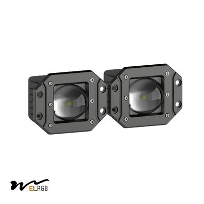 U7 12V 10W Motorcycle Projector Lights 6000K Motorcycle Led Fog Lamp