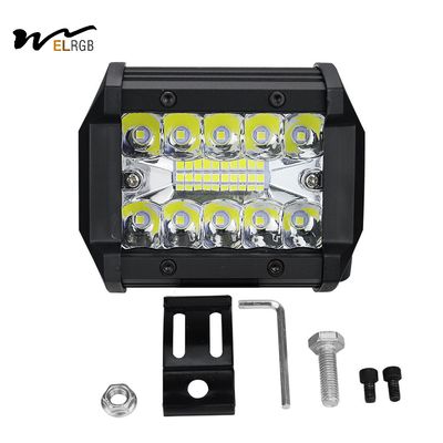 60W 20LED Truck LED Work Light 6000K LED Light Bar 4 Inch DC 12V-24V