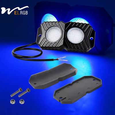 OEM 12V DC 18W Offroad Rock Lights Brightest Rock Lights For Utv