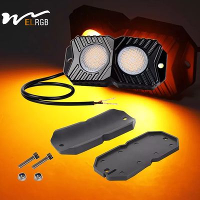 OEM 12V DC 18W Offroad Rock Lights Brightest Rock Lights For Utv