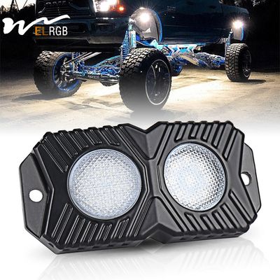 OEM 12V DC 18W Offroad Rock Lights Brightest Rock Lights For Utv