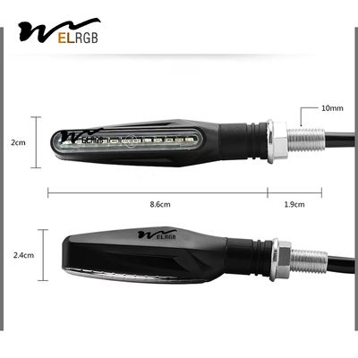 DC12V Flowing Led Turn Signal Motorcycle Indicators And Brake Light