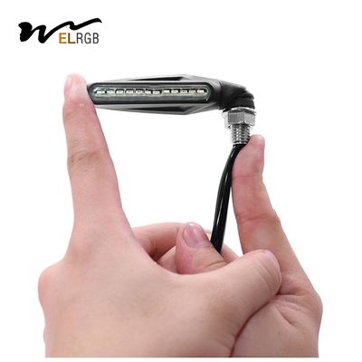 DC12V Flowing Led Turn Signal Motorcycle Indicators And Brake Light