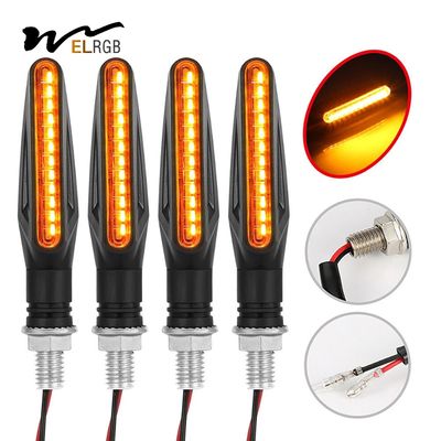 DC12V Flowing Led Turn Signal Motorcycle Indicators And Brake Light
