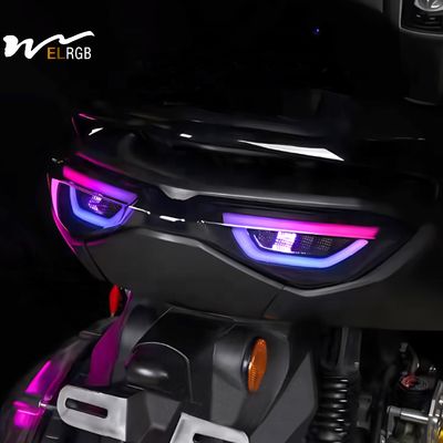RGB Flashing Tail Lights LED Motorcycle Lights For Yamaha Nmax155