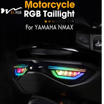 RGB Flashing Tail Lights LED Motorcycle Lights For Yamaha Nmax155