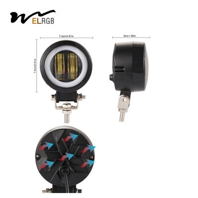 30W Led Side Shooter Strobe 6000k 3000k 3 Inch Side Shooter Lights