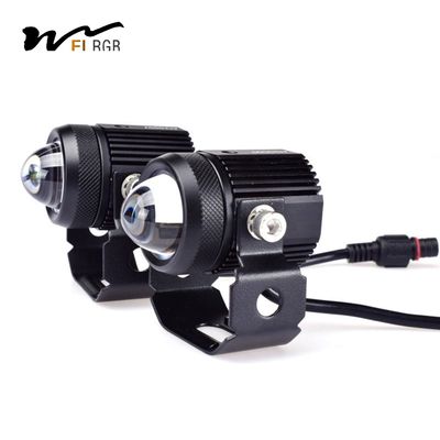 H4 H6 T19 LED Motorcycle Lights IP68 Yellow Fog Lights Hi Lo Beam