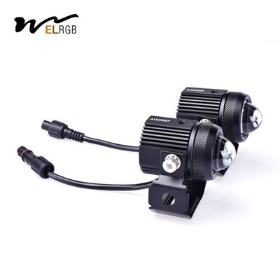 H4 H6 T19 LED Motorcycle Lights IP68 Yellow Fog Lights Hi Lo Beam