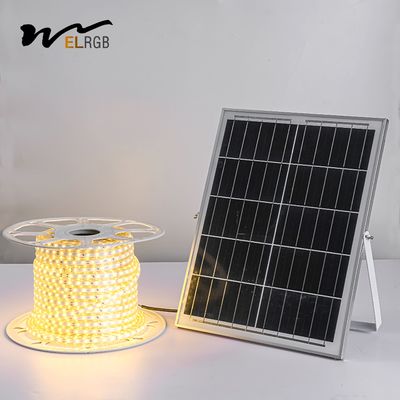 3000K Lithium Battery Solar Powered LED Strip Rgb Solar Led Tape Lights