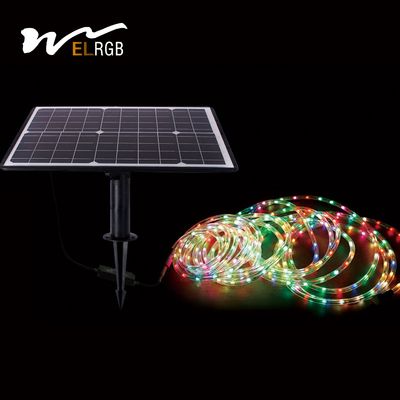 IP65 IP67 Solar Powered Led Strip Lights Outdoor 6500K Solar Led Rope